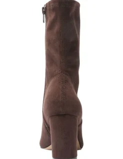 Sandler Karly Boots in Chocolate Suede
