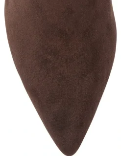 Sandler Karly Boots in Chocolate Suede