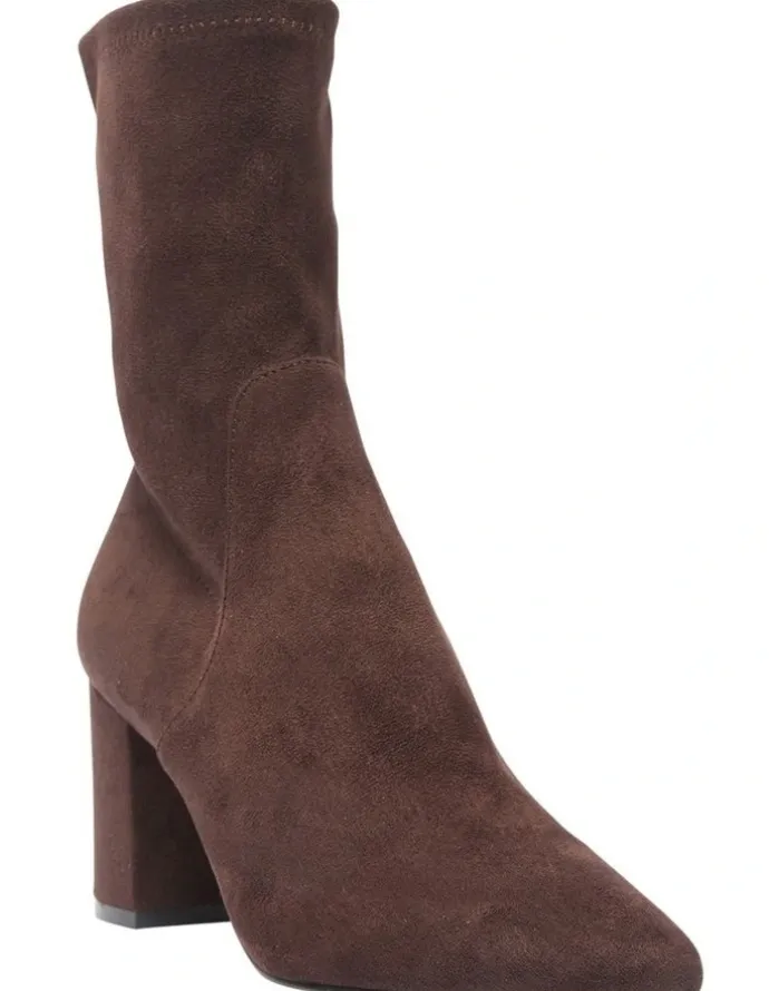 Sandler Karly Boots in Chocolate Suede