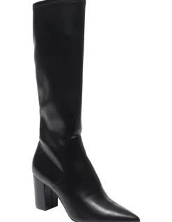 Sandler Kendall Black Stretch Boots