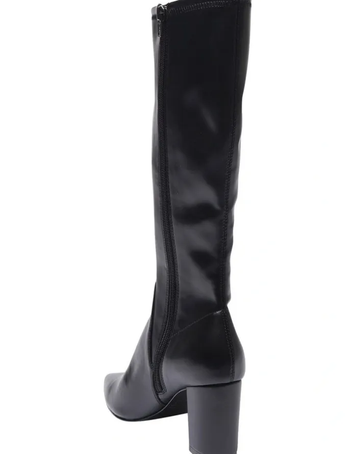 Sandler Kendall Black Stretch Boots