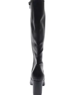 Sandler Kendall Black Stretch Boots