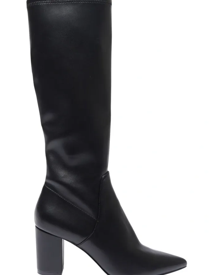 Sandler Kendall Black Stretch Boots
