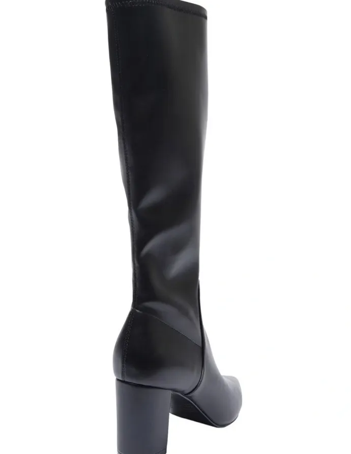 Sandler Kendall Black Stretch Boots