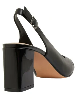 Sandler Kirsty Heeled Shoes in Black Patent / Leather