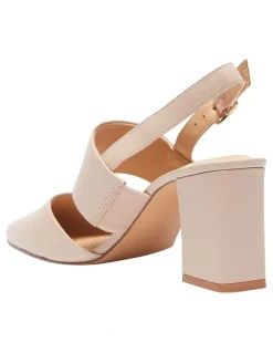 Sandler Kitson Heeled Shoes In Blush Leather