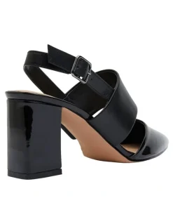 Sandler Kitson Heeled Shoes in Black Patent /Glove