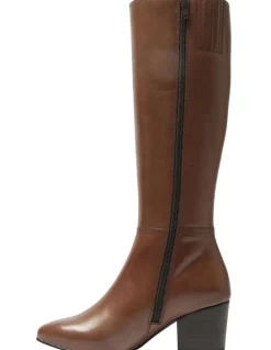 Sandler Leather Drake Boots in Brown
