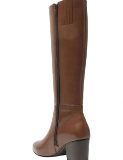 Sandler Leather Drake Boots in Brown