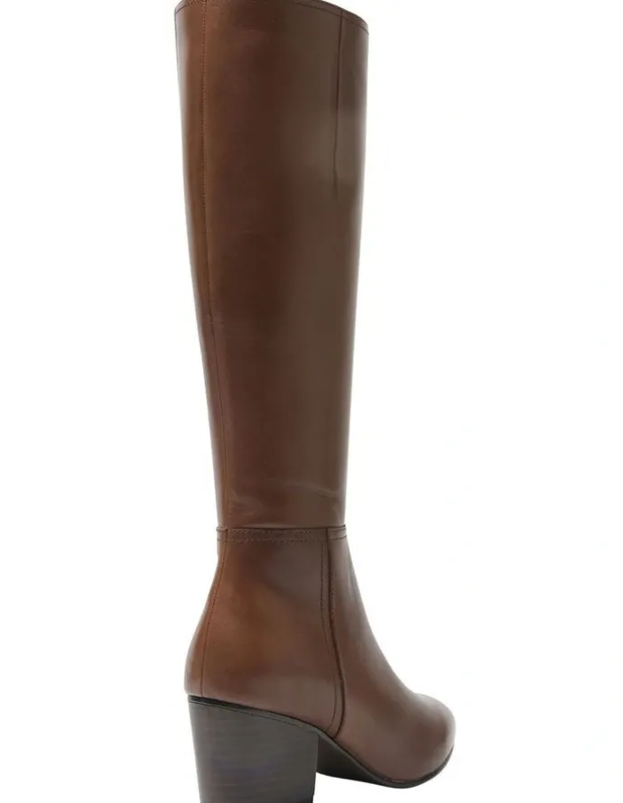 Sandler Leather Drake Boots in Brown