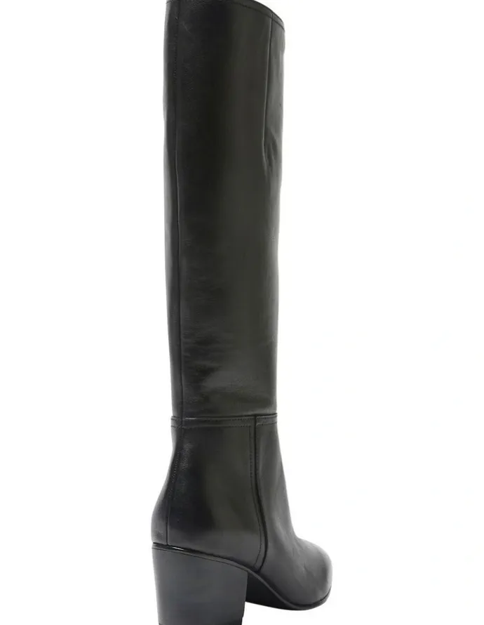 Sandler Leather Drake Boots in Black