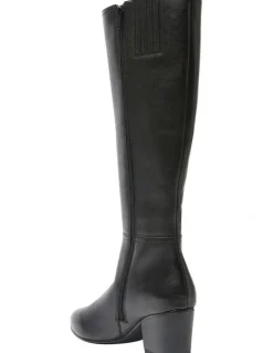 Sandler Leather Drake Boots in Black