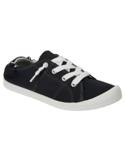 Sandler Link Black Fabric Sneakers