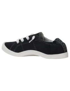 Sandler Link Black Fabric Sneakers