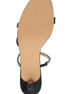 Sandler Marcy Black Fabric Sandals