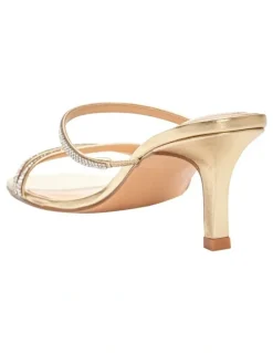 Sandler Marcy Sandals in Gold Metallic