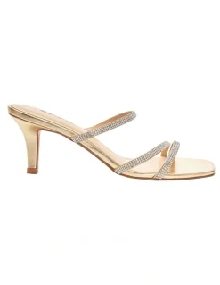 Sandler Marcy Sandals in Gold Metallic