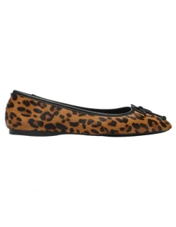 Sandler Maya Ballet Flats in Animal Print