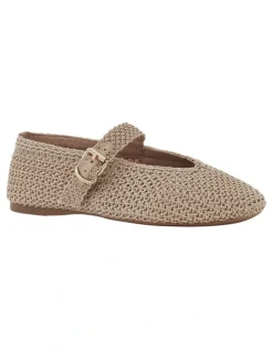 Sandler Maze Ballet Flats in Natural Weave