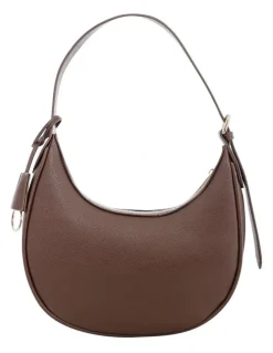 Sandler Monroe Bag in Chocolate Raffia