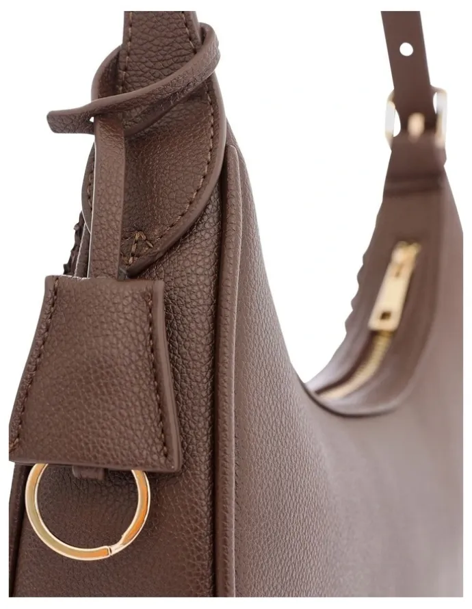 Sandler Monroe Bag in Chocolate Raffia