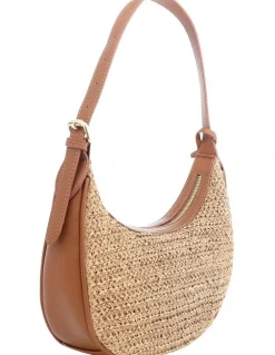 Sandler Monroe Bag in Tan Raffia