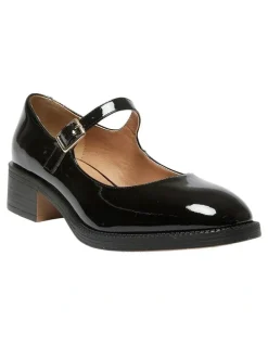 Sandler Natalie Shoes in Black Patent
