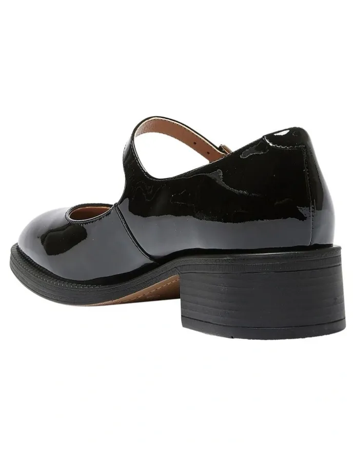 Sandler Natalie Shoes in Black Patent