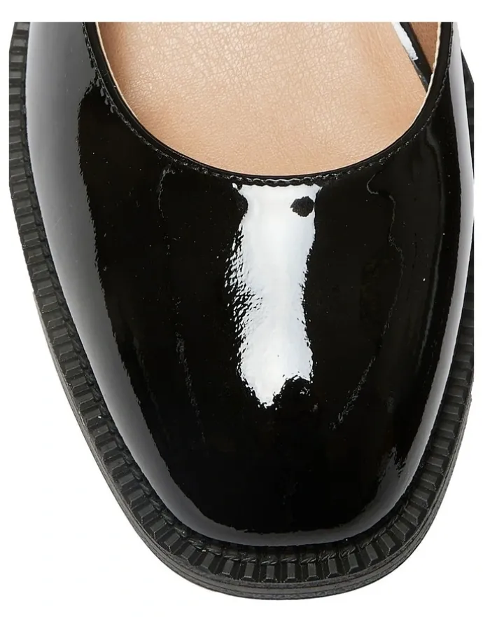 Sandler Natalie Shoes in Black Patent