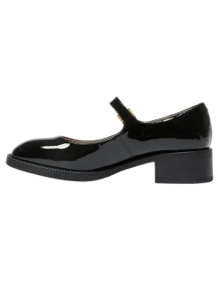 Sandler Natalie Shoes in Black Patent