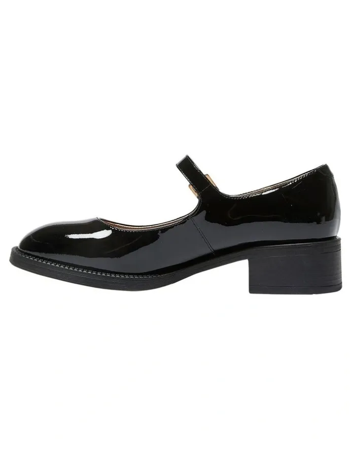 Sandler Natalie Shoes in Black Patent
