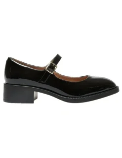 Sandler Natalie Shoes in Black Patent