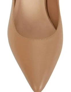 Sandler Octavia Heeled Shoes in Camel Leather