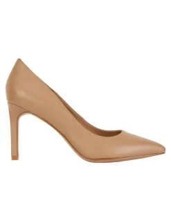 Sandler Octavia Heeled Shoes in Camel Leather