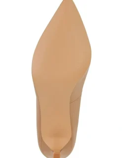 Sandler Octavia Heeled Shoes in Camel Leather
