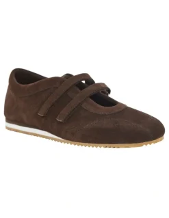 Sandler Pronto Sneaker in Chocolate Suede