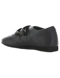 Sandler Pronto Sneaker in Black Leather