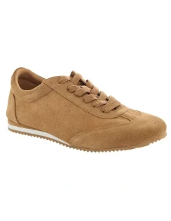 Sandler Pulse Sneakers in Tan Suede