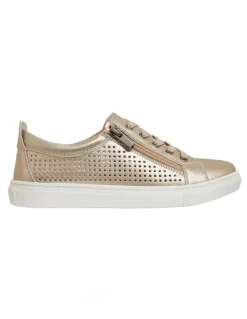 Sandler Rio Sneakers in Soft Gold Leather