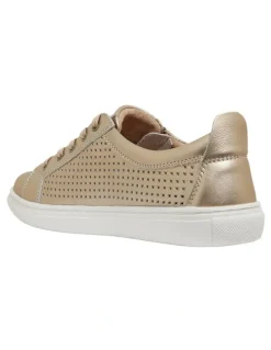 Sandler Rio Sneakers in Soft Gold Leather