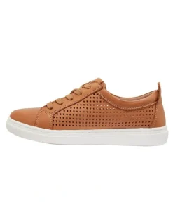 Sandler Rio Sneakers in Tan Leather