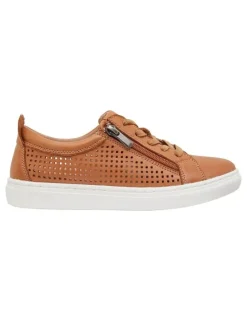 Sandler Rio Sneakers in Tan Leather