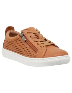 Sandler Rio Sneakers in Tan Leather