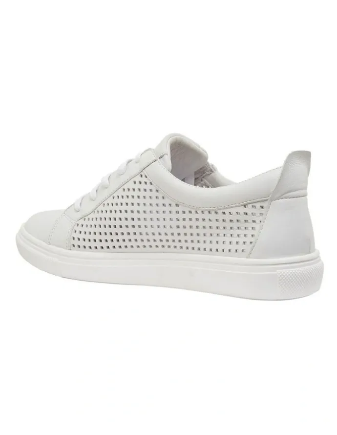 Sandler Rio Sneakers in White Leather