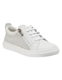 Sandler Rio Sneakers in White Leather