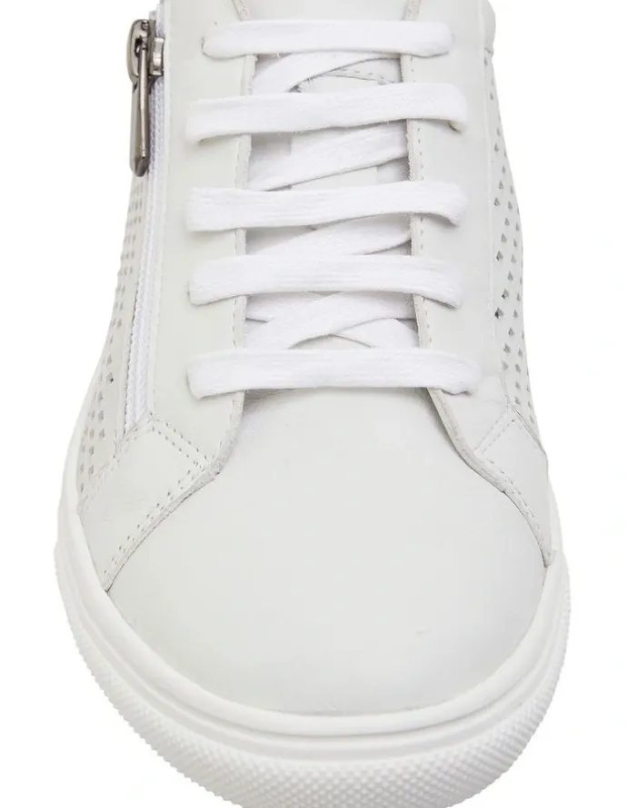 Sandler Rio Sneakers in White Leather