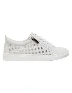 Sandler Rio Sneakers in White Leather