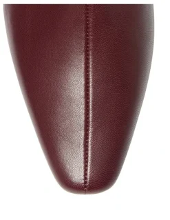 Sandler Seattle Boots in Wine Leather