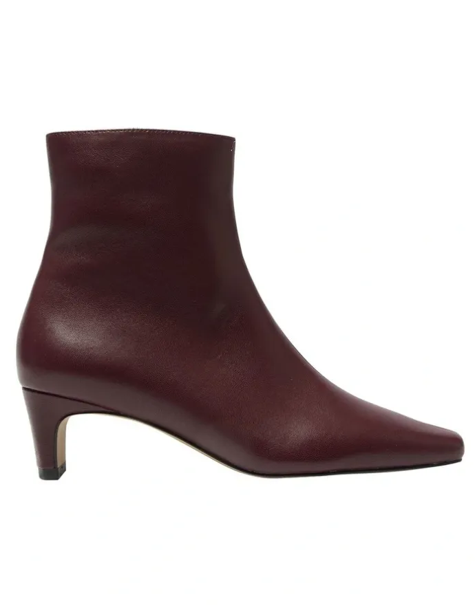 Sandler Seattle Boots in Wine Leather