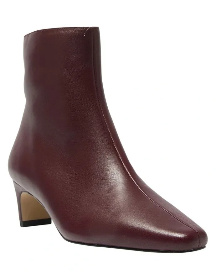 Sandler Seattle Boots in Wine Leather